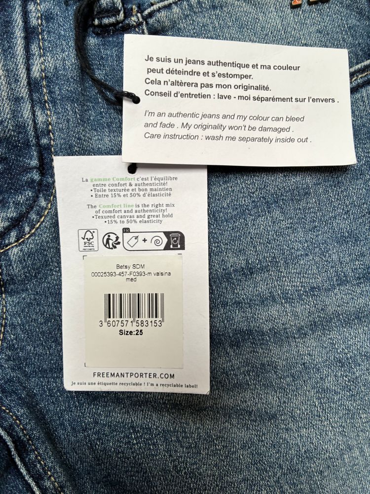 Immagine di Freemantporter Blue Denim Jeans 3