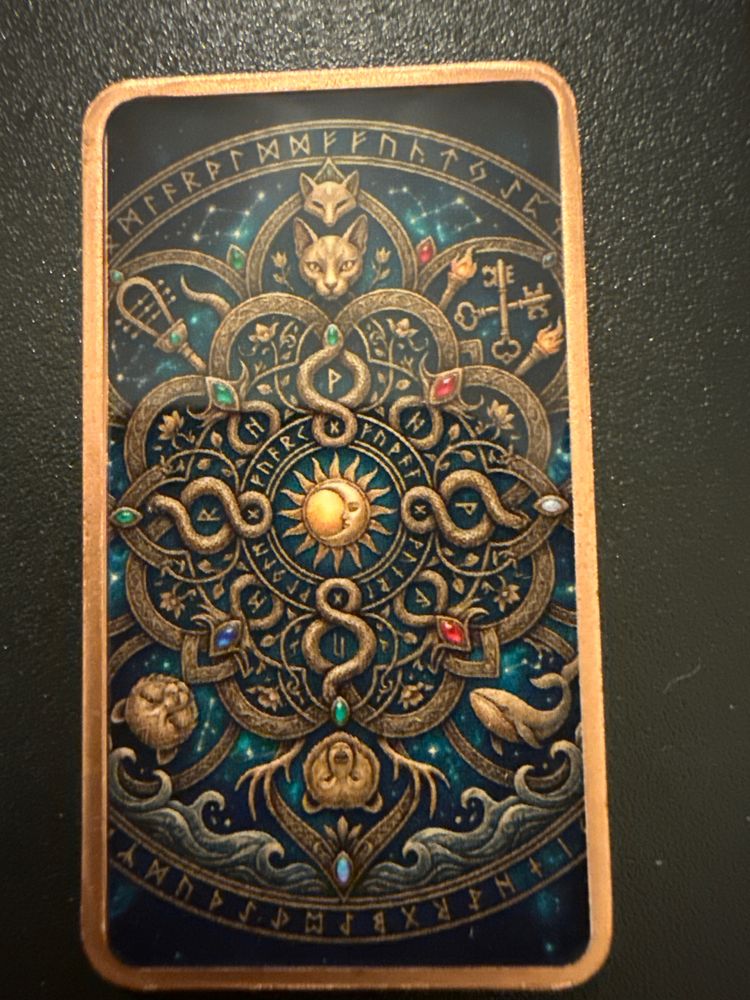 Mythological Goddesses Series - Medusa Copper Art Bar Greek Gorgon Mythology imagen 2