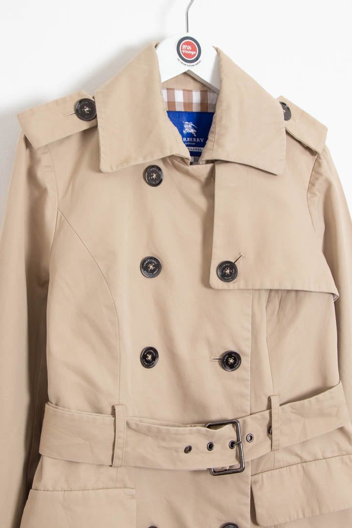 Women's Burberry Blue Label Trench Coat (UK 8) image 5