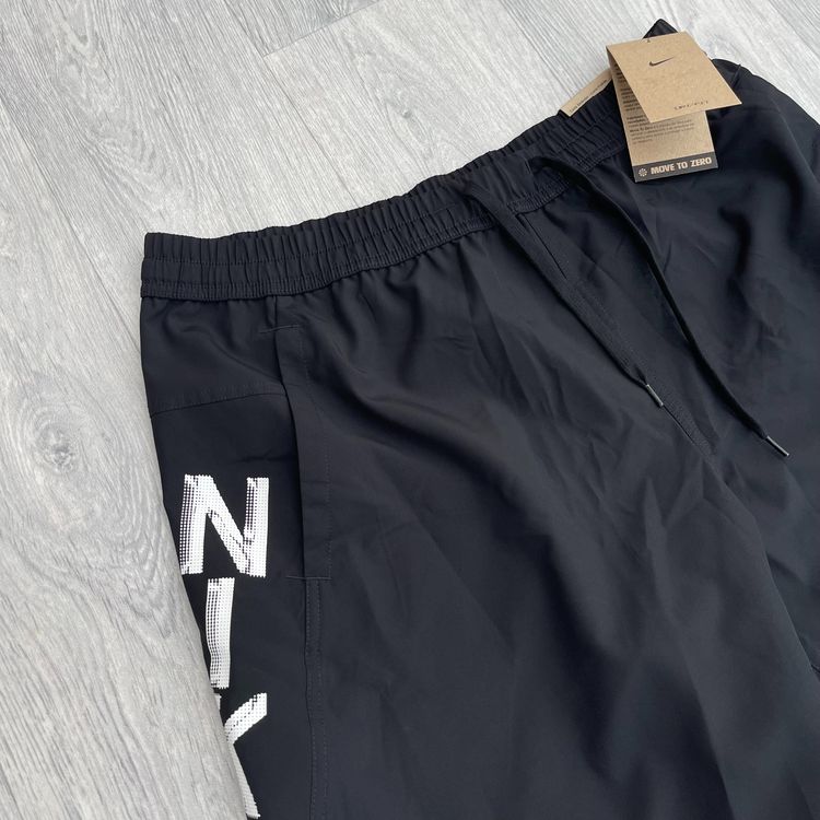 Nike Dri-FIT Hyverse Top and Unlined Form Shorts Training Set - Black image 5