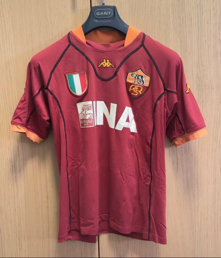 Kappa As Roma Football Shirt
