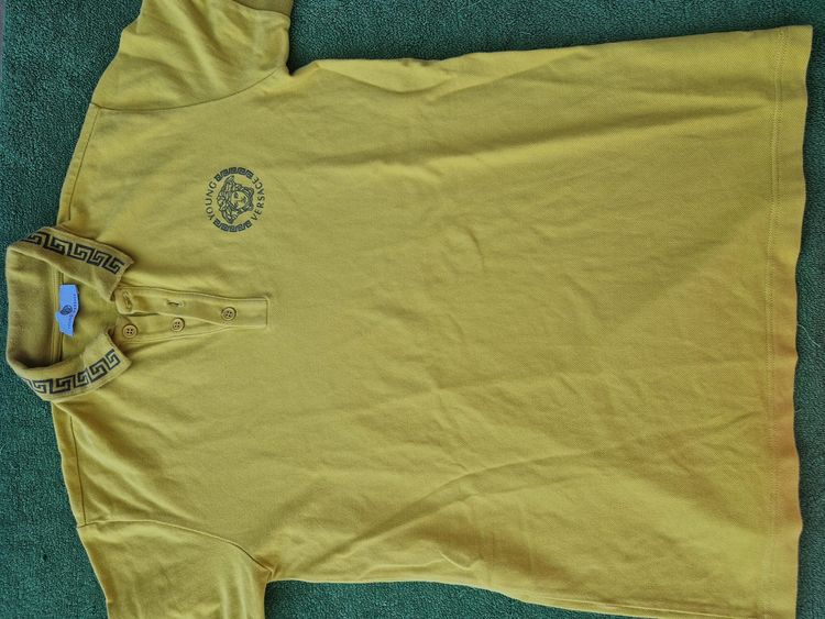 Immagine di Young Versace Yellow Polo Shirt 2