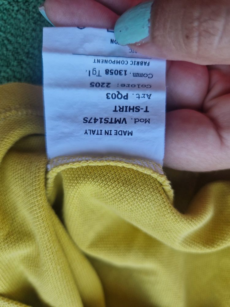 Immagine di Young Versace Yellow Polo Shirt 4