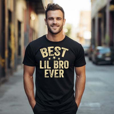 Best Lil Bro Ever 47 Tee, Funny AU 6