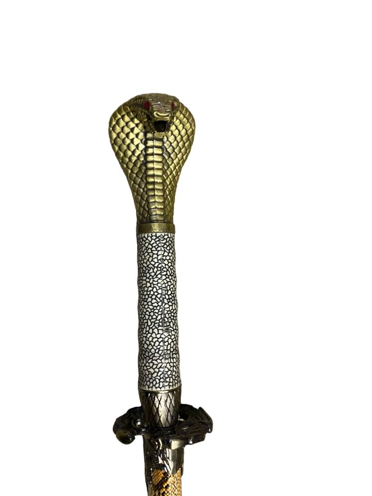 King Cobra Samurai Sword Steel Katana Set of 3 image 8
