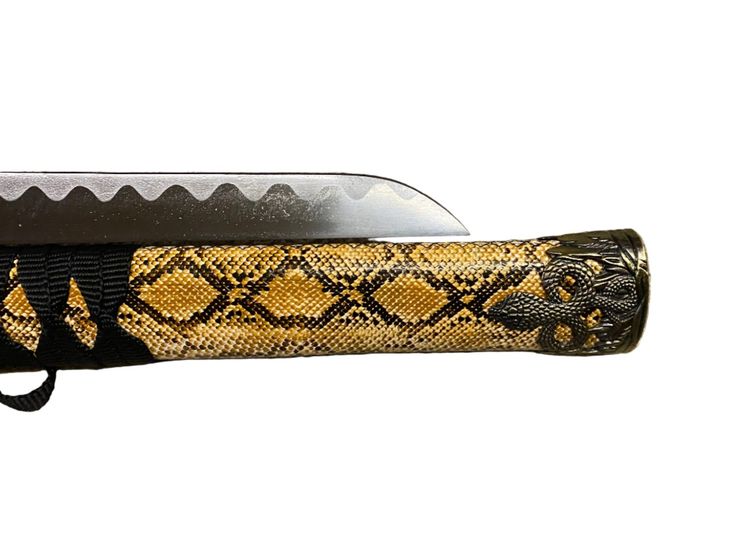 King Cobra Samurai Sword Steel Katana Set of 3 image 9