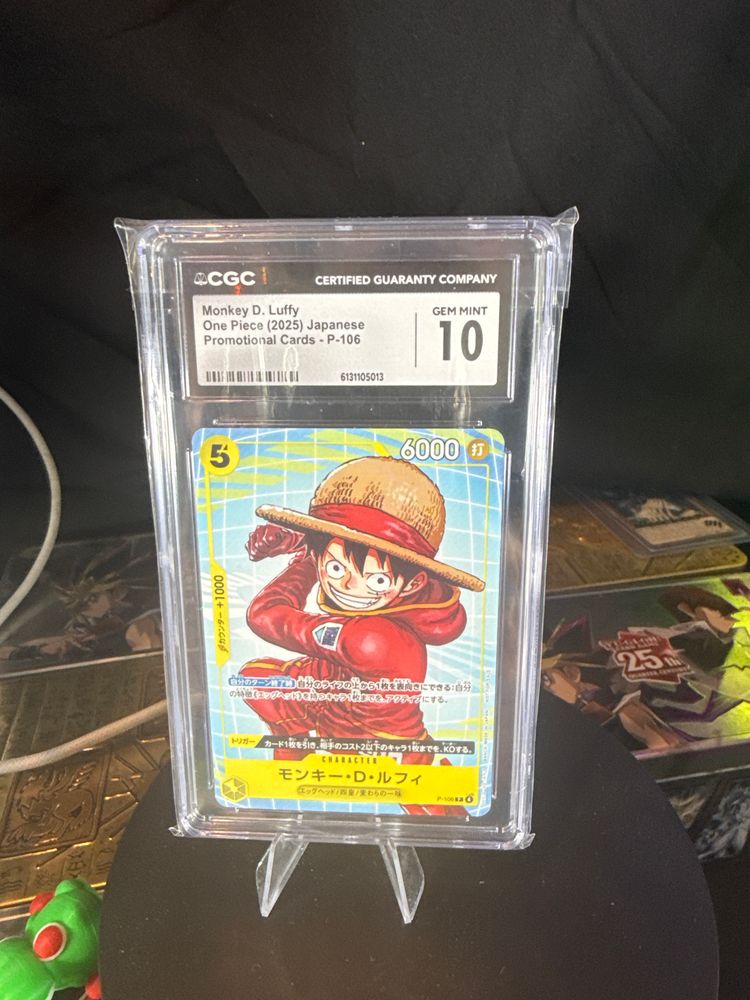 One Piece Monkey D. Luffy Promotional Card CGC Gem Mint 10