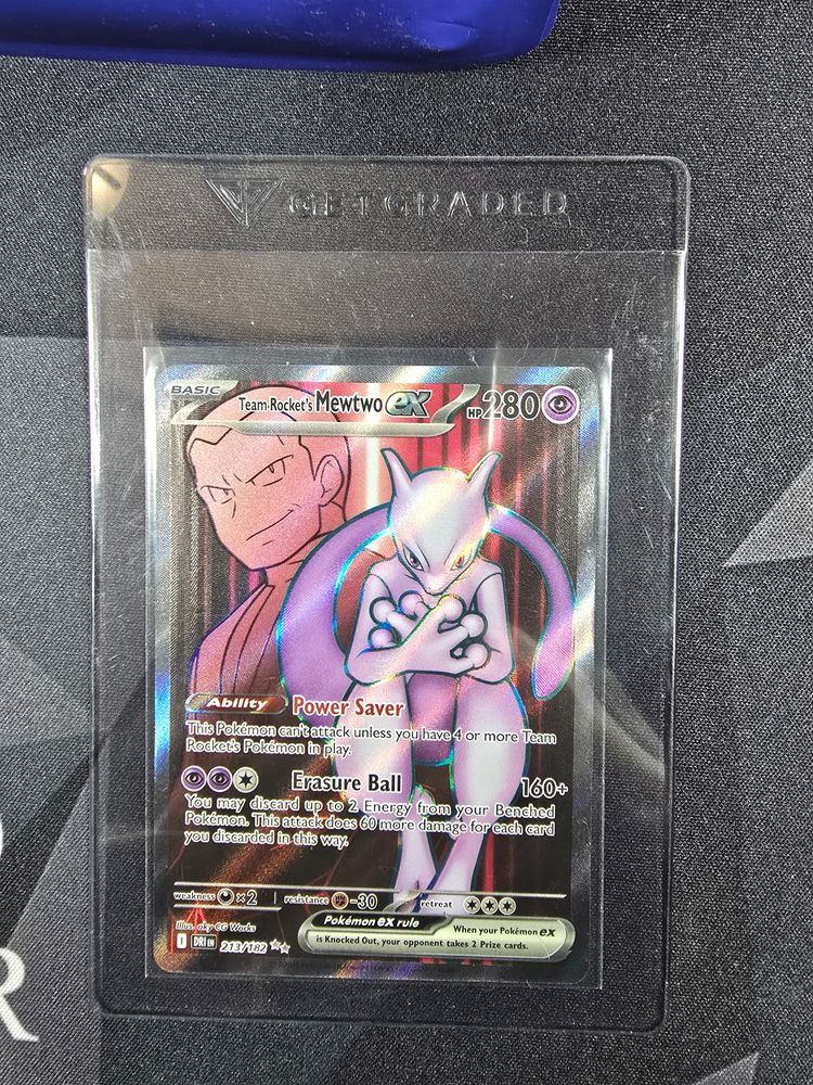 Pokémon Team Rocket'S Mewtwo Gx #213 - Destined Rivals (Mint) product image