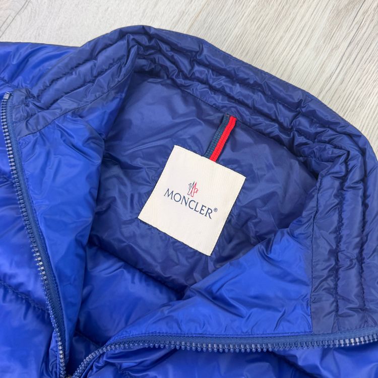 Moncler Agay Giubbotto Men’s Blue Puffer Jacket - Size 2 7