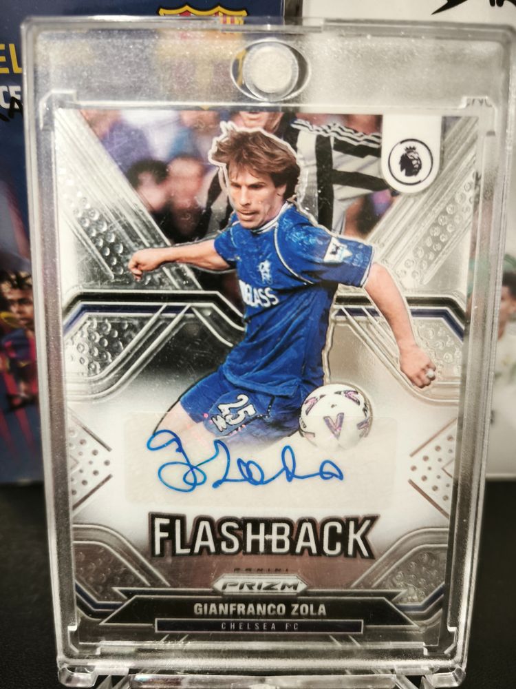 Chelsea FC Auto Gianfranco Zola Chelsea Fc Flashback Trading Card product image