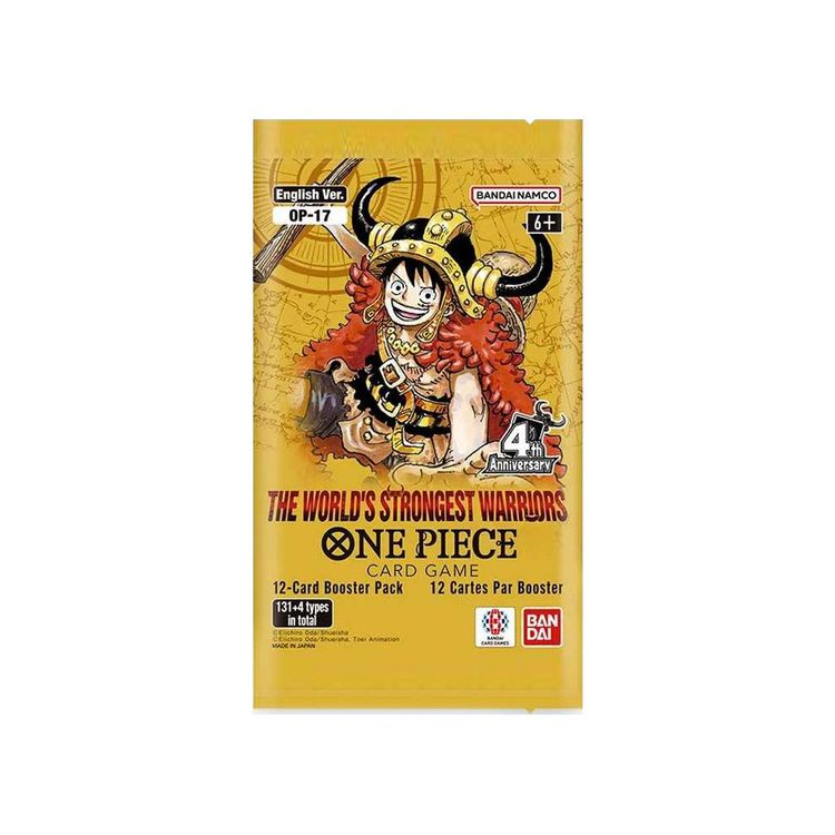 pack singolo OP17  ENG aperto live