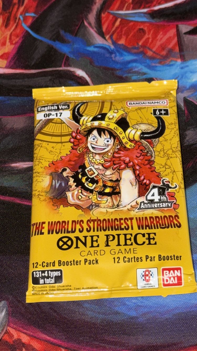 One Piece Card Game 4Th Anniversary Booster Pack imagen 1