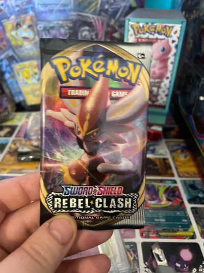 Pokémon Sword & Shield Rebel Clash Trading Card Game Booster Pack