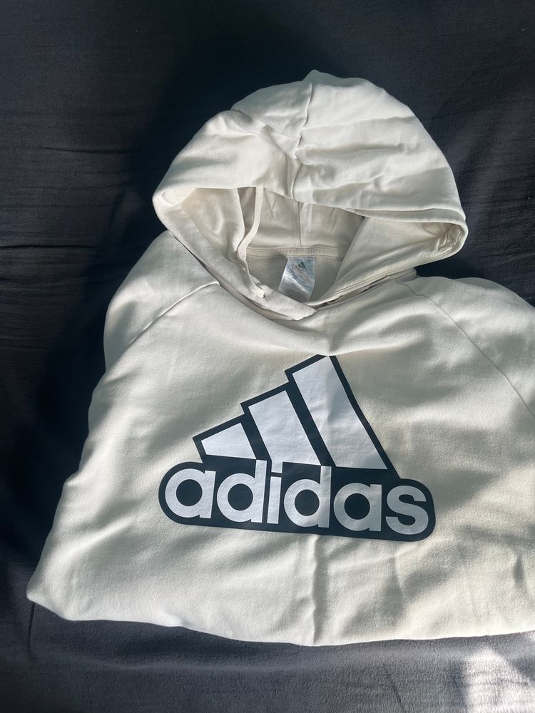 Adidas White Hoodie