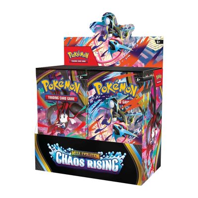 Pokémon Trading Chaos Rising Full Booster Box