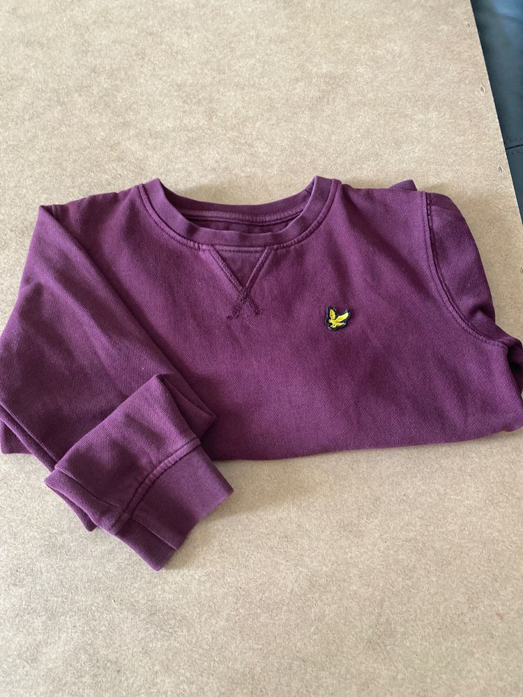 Lyle & Scott Purple Sweatshirt 6-7y image 1