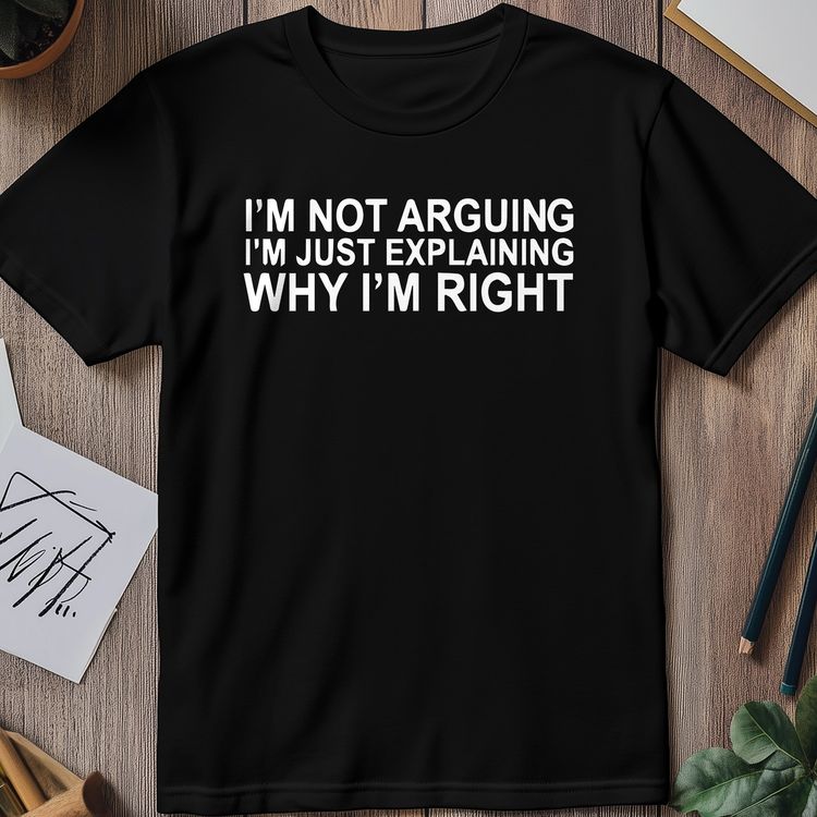 I'm Not Arguing, Just Explaining Why AU