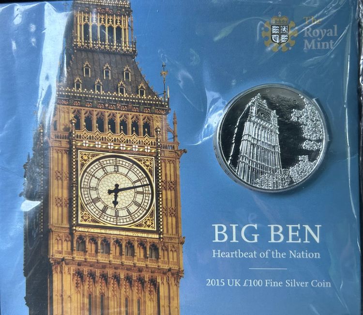 Royal Mint Big Ben Fine Silver Coin product image