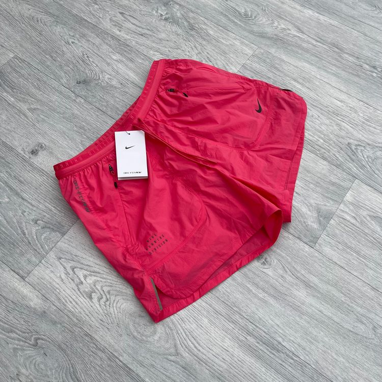 Nike Dri Fit ADV Running Division 4" Brief Lined Shorts Gym - Pink [FZ0609-629]