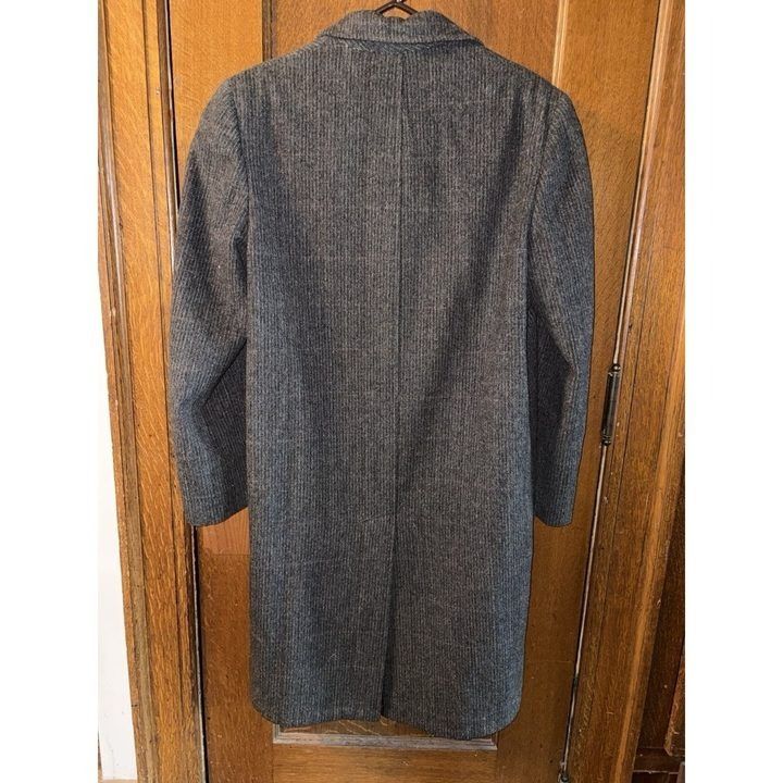 Grey Long Overcoat image 2