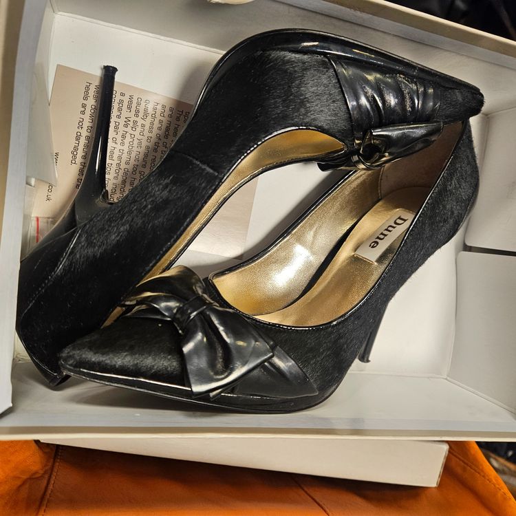 Dune Vintage Y2K Dune black high heel shoes product image