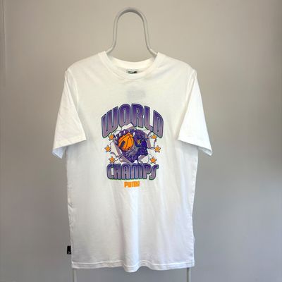 Puma white graphic t-shirt