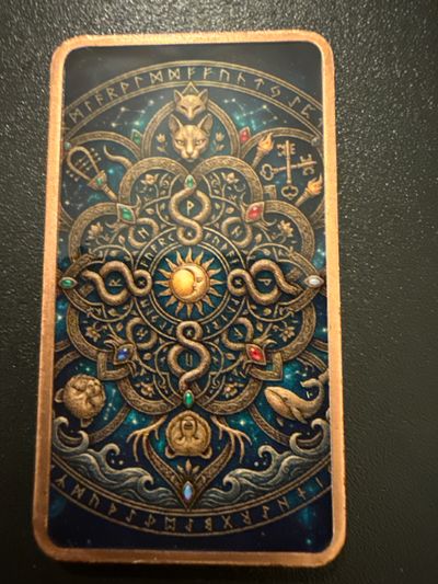 Mythological Goddesses Series - Hecate Copper Art Bar Greek Goddess of Magic Witchcraft 2