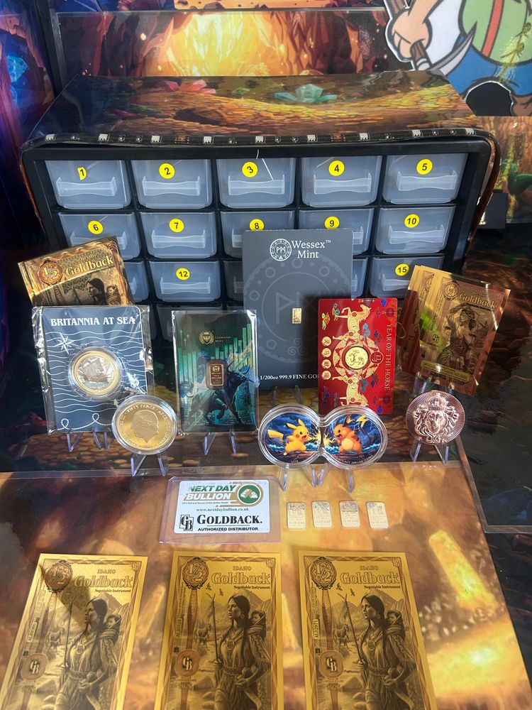 Coins & Bullion (1g gold bull bear chase🔥)