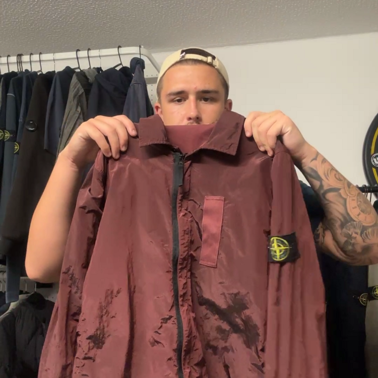 Stone Island stone island burgundy shirt m product image