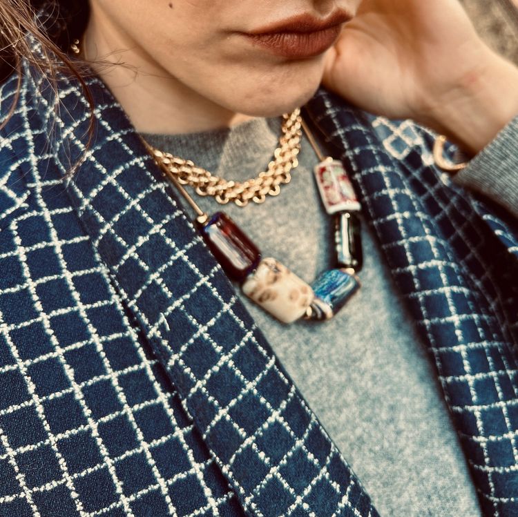Other Collar cerámica multicolor Winter product image