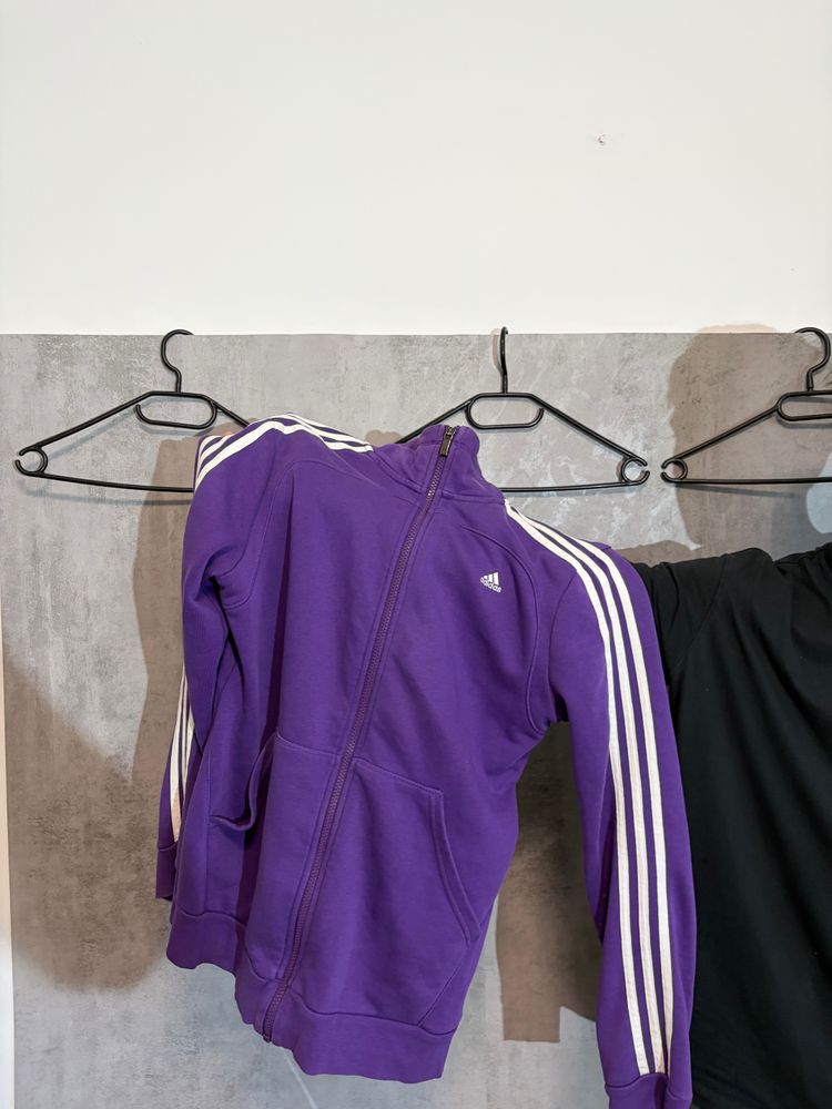 Adidas Originals Adidas Purple Zip-Up Hoodie imagen del producto