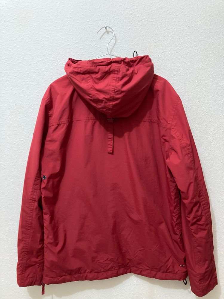 Napapijri Red Hooded Jacket 3