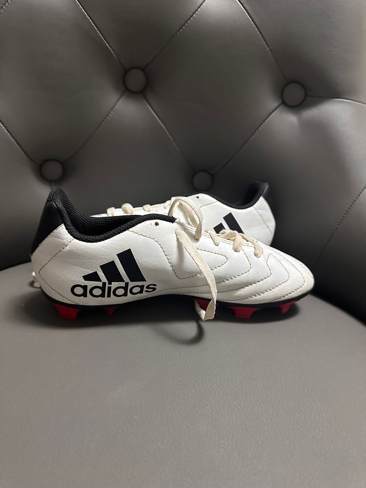 Adidas White Football Boots