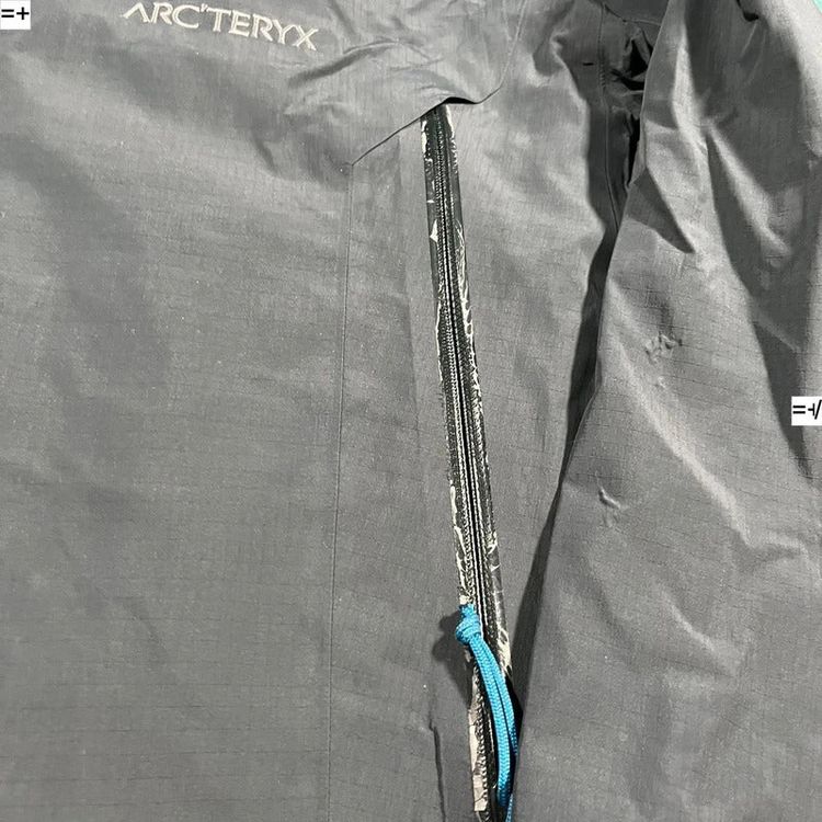 Immagine di Grey Arc’teryx Beta AR Raincoat Jacket - Large 3