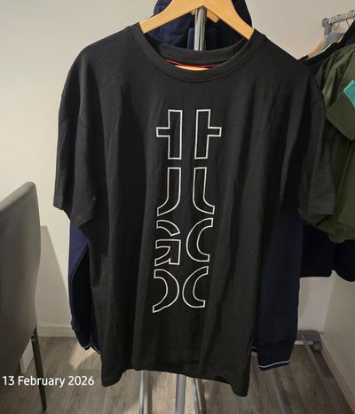 Hugo Black Graphic T-Shirt