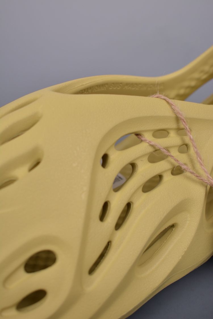 Yellow Foam Slip-On Shoes image 8