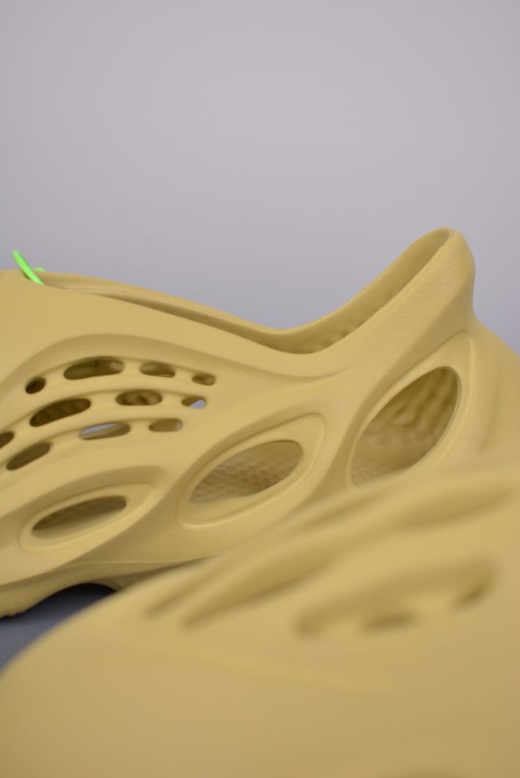 Yellow Foam Slip-On Shoes image 9