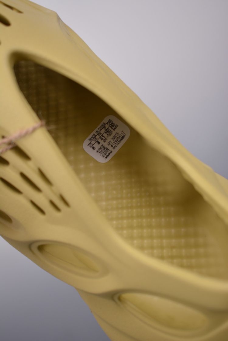 Yellow Foam Slip-On Shoes image 5