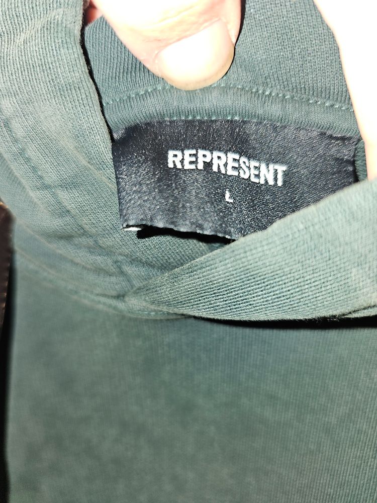 Represent Green Hoodie 2