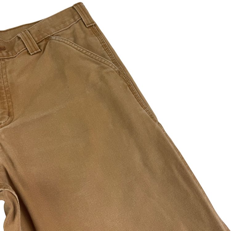 Carhartt Carpenter Workwear Trousers Tan Beige obraz 9
