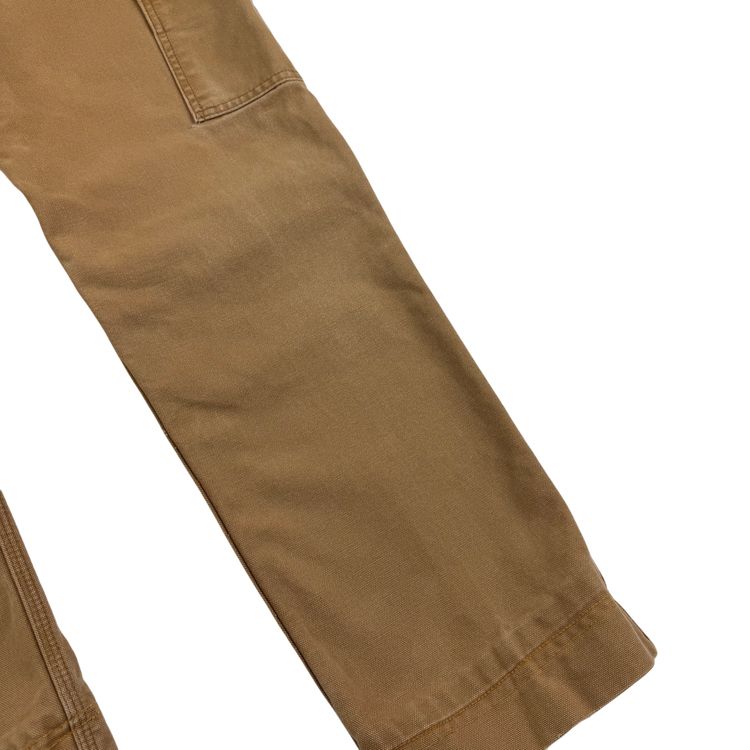 Carhartt Carpenter Workwear Trousers Tan Beige obraz 7