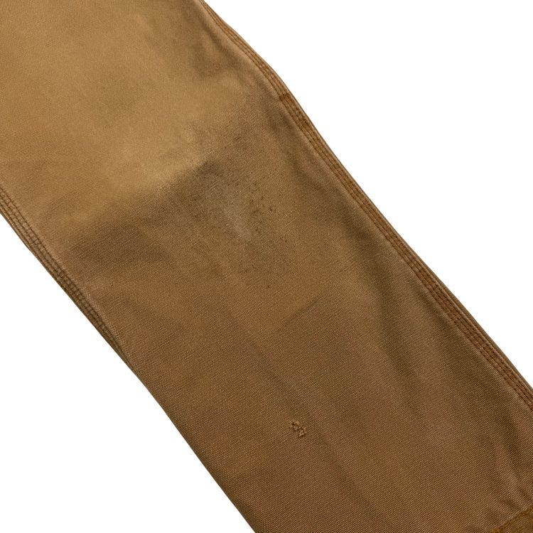 Carhartt Carpenter Workwear Trousers Tan Beige obraz 2