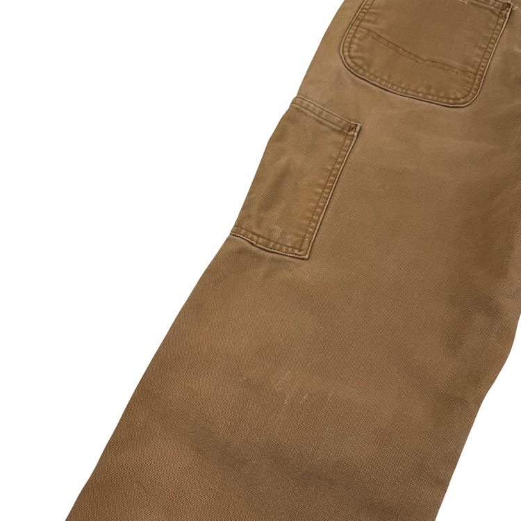 Carhartt Carpenter Workwear Trousers Tan Beige obraz 6