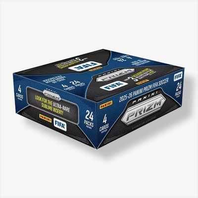 2025-26 Panini Prizm FIFA Retail Box - Paczka