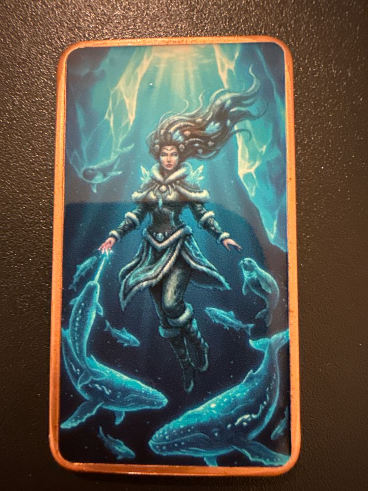 Unbranded Mythological Goddesses Series - Sedna Copper Art Bar Inuit Goddess of the Sea product image