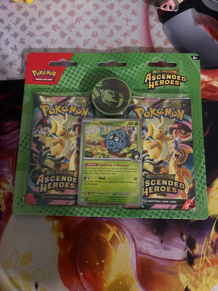 2pack blister Pokémon Mega Evolution Ascended Heroes Trading Card Game Pack