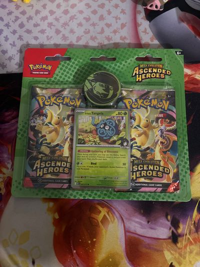 2pack blister Pokémon Mega Evolution Ascended Heroes Trading Card Game Pack