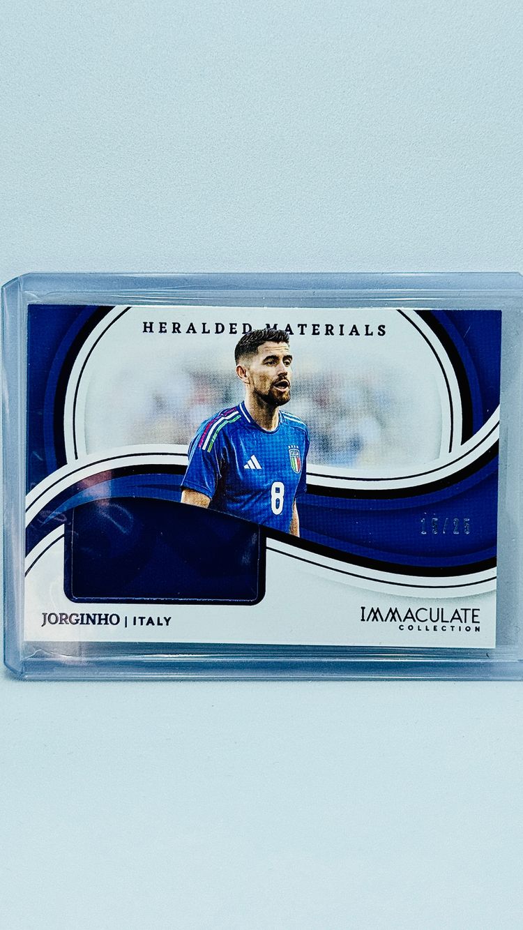 PATCH N/A /25 - Jorginho - Italia - Panini Immaculate 2023-24 imagen 1
