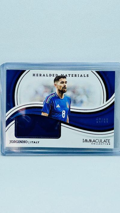 PATCH N/A /25 - Jorginho - Italia - Panini Immaculate 2023-24