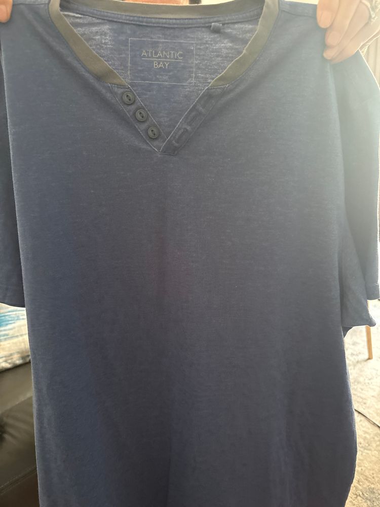Atlantic Bay Blue Short Sleeve Shirt